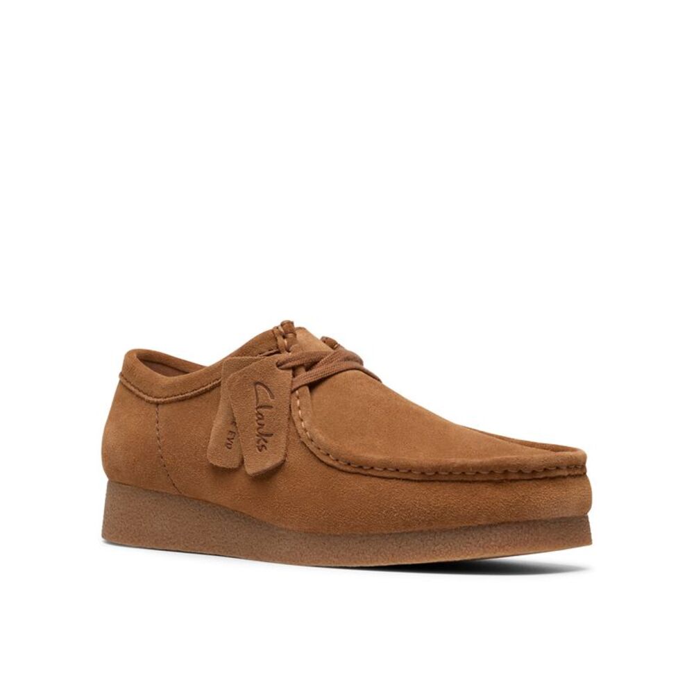 Clarks Mens Wallabee EVO Brown Shoes (NWT) - Picture 4 of 5